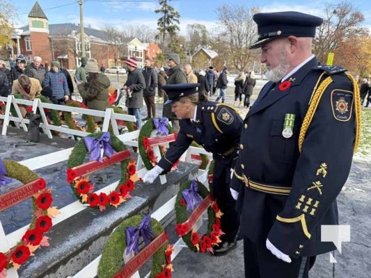 November 11, 2025 Remebrance Service Port Hope 2604