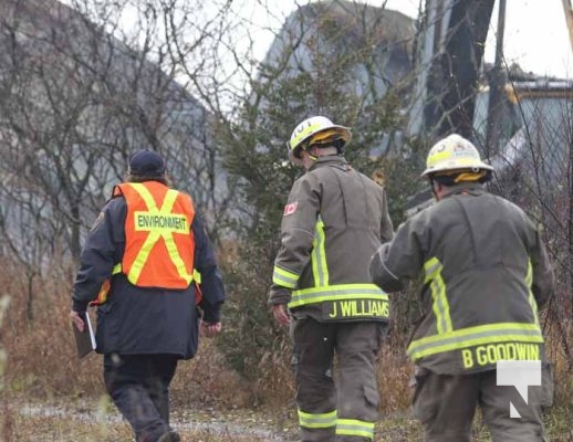 November 23, 2025 Mushroom Fire Quonset Hut Port Hope 2939