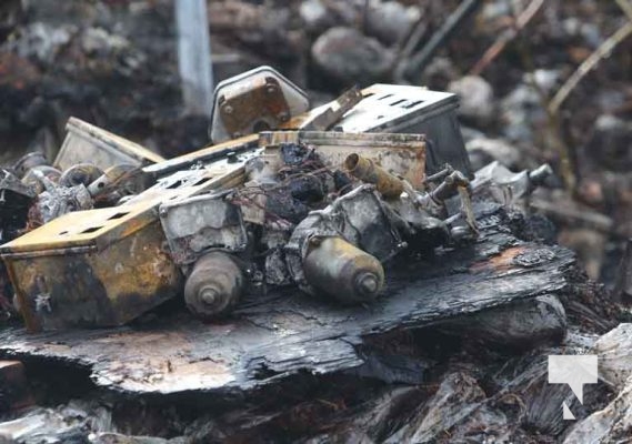 November 23, 2025 Mushroom Fire Quonset Hut Port Hope 2945