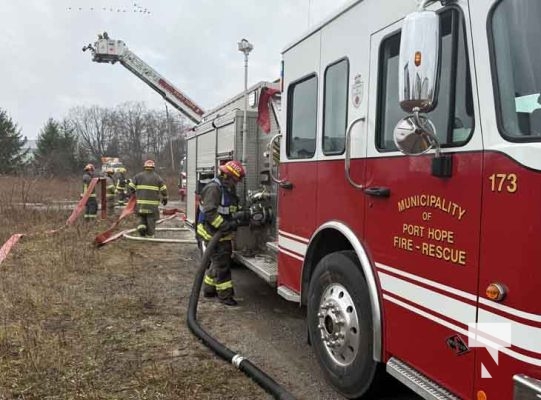 November 23, 2025 Mushroom Fire Quonset Hut Port Hope 2953