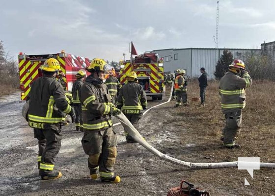 November 23, 2025 Mushroom Fire Quonset Hut Port Hope 2955