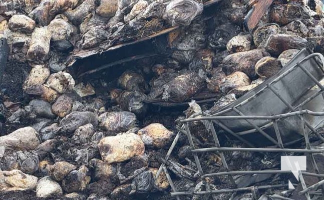 November 23, 2025 Mushroom Fire Quonset Hut Port Hope 2959