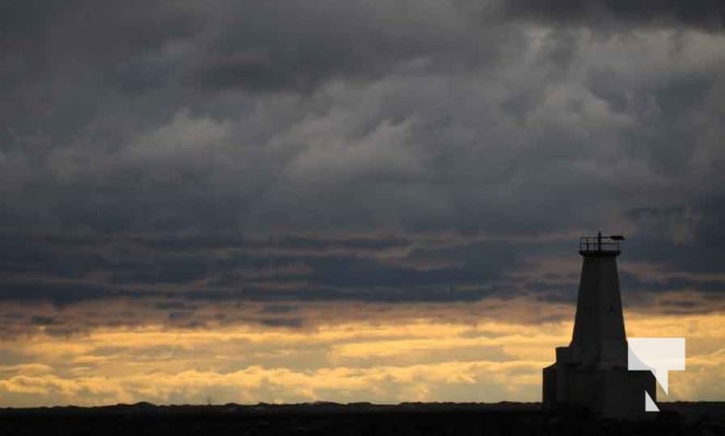 November 27, 2025 Sunset Lighthouse Cobourg 3052