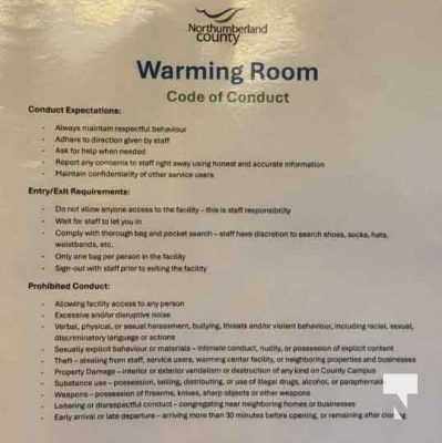 November 27, 2025 Warming Room 3049