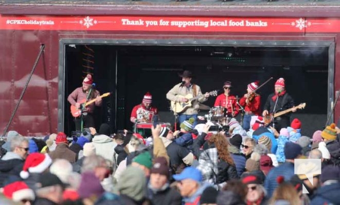November 29, 2025 CPKC Holiday Train Cobourg 3111