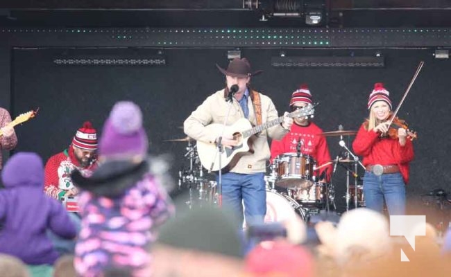 November 29, 2025 CPKC Holiday Train Cobourg 3112