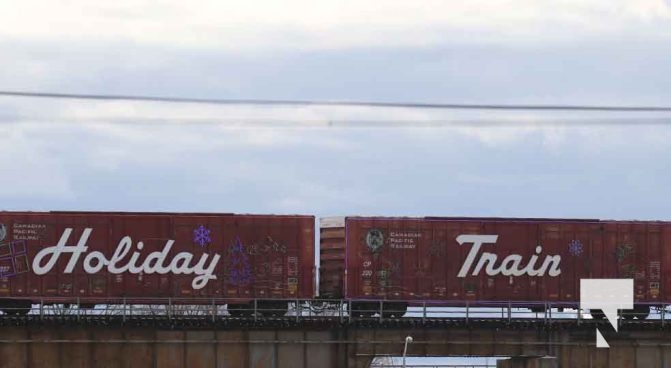 November 29, 2025 CPKC Holiday Train Cobourg 3114