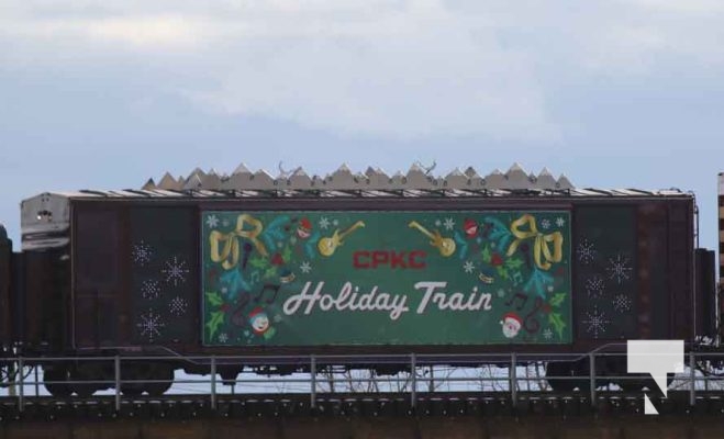 November 29, 2025 CPKC Holiday Train Cobourg 3115