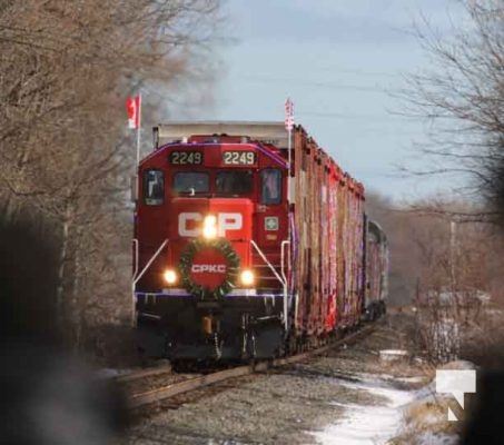 November 29, 2025 CPKC Holiday Train Cobourg 3117