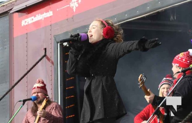 November 29, 2025 CPKC Holiday Train Cobourg 3119