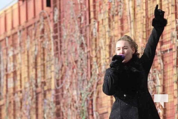 November 29, 2025 CPKC Holiday Train Cobourg 3123