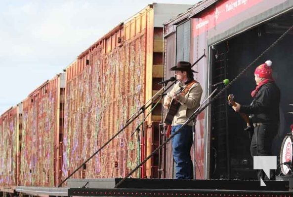 November 29, 2025 CPKC Holiday Train Cobourg 3128