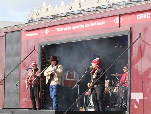 November 29, 2025 CPKC Holiday Train Cobourg 3129