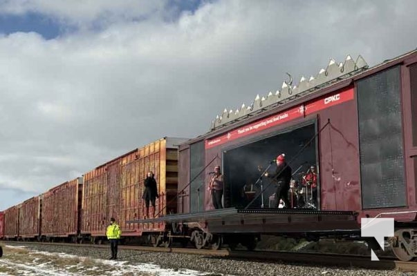 November 29, 2025 CPKC Holiday Train Cobourg 3131