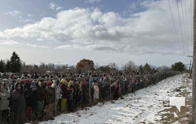 November 29, 2025 CPKC Holiday Train Cobourg 3133