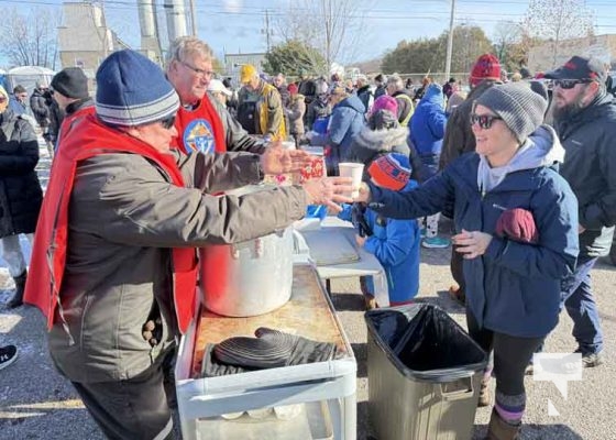 November 29, 2025 CPKC Holiday Train Cobourg 3217