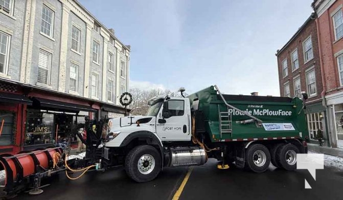 November 29, 2025 Port Hope Snow Plow 3215