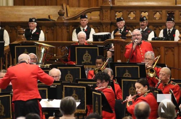 November 8, 2025 Highway of Heroes Tribute Concert Cobourg Legion Pipes and Drums Cobourg Concert Band 2277