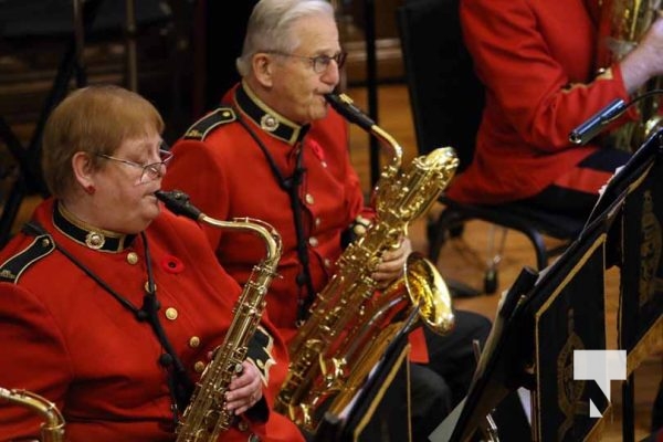 November 8, 2025 Highway of Heroes Tribute Concert Cobourg Legion Pipes and Drums Cobourg Concert Band 2282