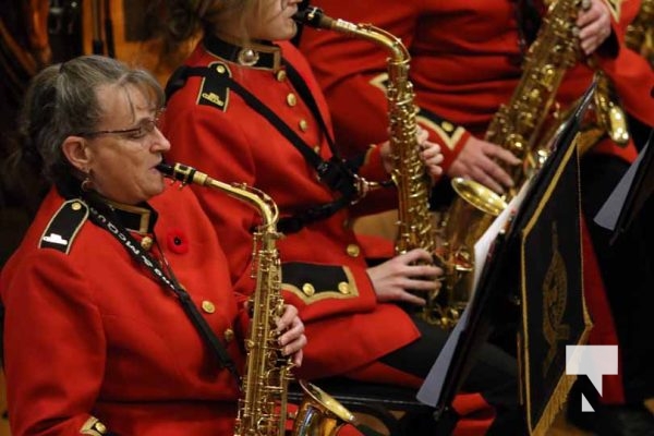 November 8, 2025 Highway of Heroes Tribute Concert Cobourg Legion Pipes and Drums Cobourg Concert Band 2283