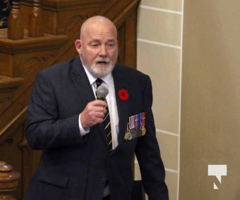 November 8, 2025 Highway of Heroes Tribute Concert Cobourg Legion Pipes and Drums Cobourg Concert Band 2284