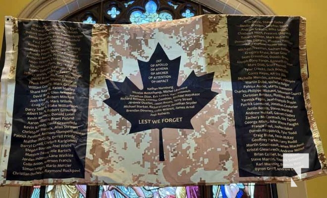 November 8, 2025 Highway of Heroes Tribute Concert Cobourg Legion Pipes and Drums Cobourg Concert Band 2288