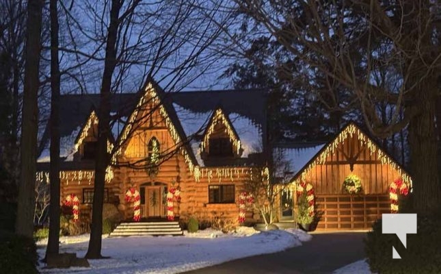 December 19, 2025 Old Scugog Road Bowmanville Christmas Lights3635