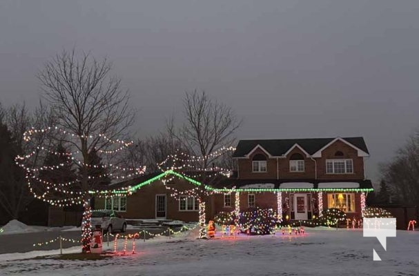 December 19, 2025 Old Scugog Road Bowmanville Christmas Lights3639