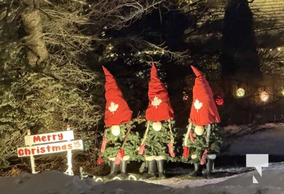 December 19, 2025 Old Scugog Road Bowmanville Christmas Lights3645