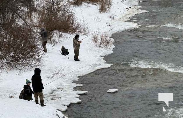 December 28, 2025 Fishing Ganaraska River Port Hope3763