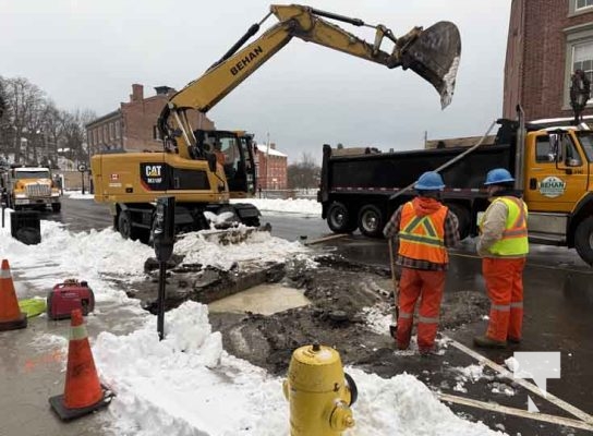 December 28, 2025 Water Main Walton Street Port Hope3759