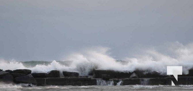 December 29, 2025 Cobourg Pier Ice 3797