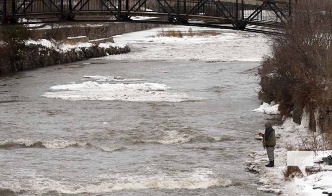 December 29, 2025 Fishing Ganaraska River 3792