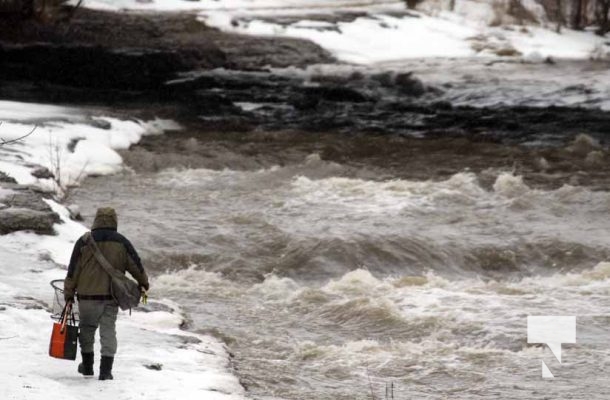 December 29, 2025 Fishing Ganaraska River 3794