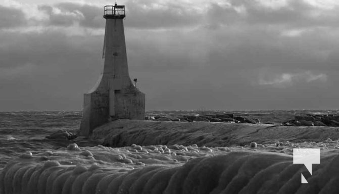 December 30, 2025 Sunset Cobourg Pier Lake Ontario 3857