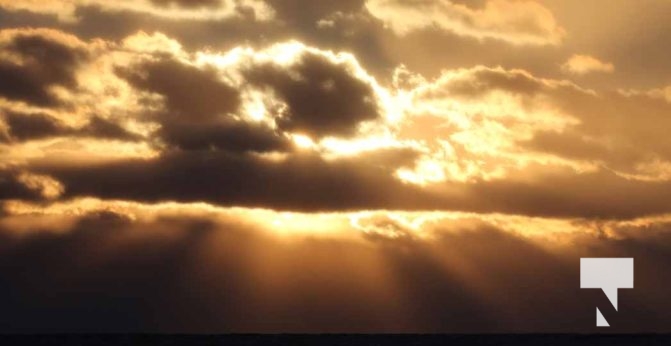 December 30, 2025 Sunset Cobourg Pier Lake Ontario 3859