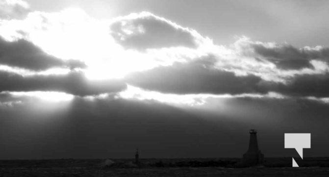 December 30, 2025 Sunset Cobourg Pier Lake Ontario 3861