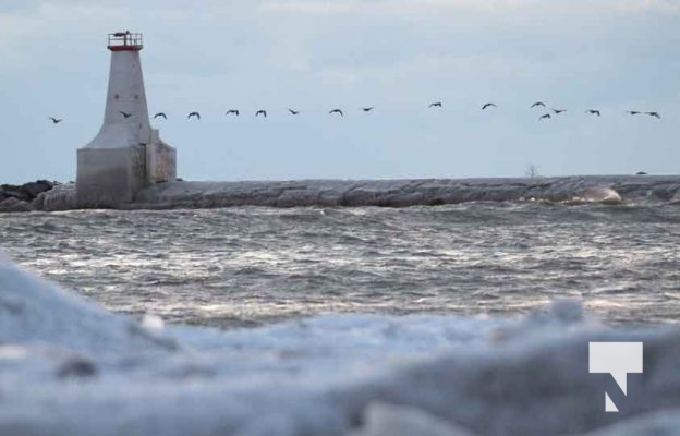 December 30, 2025 Sunset Cobourg Pier Lake Ontario 3865