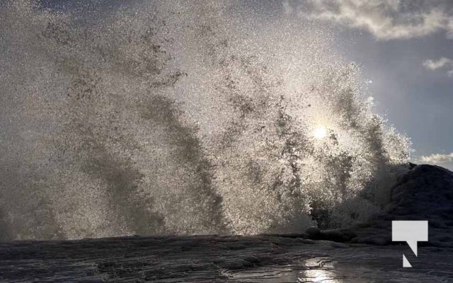 December 30, 2025 Sunset Cobourg Pier Lake Ontario 3867