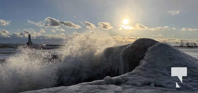 December 30, 2025 Sunset Cobourg Pier Lake Ontario 3875