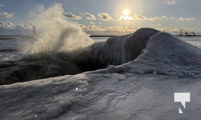 December 30, 2025 Sunset Cobourg Pier Lake Ontario 3876