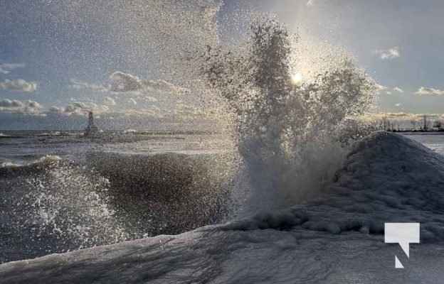 December 30, 2025 Sunset Cobourg Pier Lake Ontario 3879