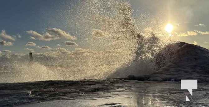 December 30, 2025 Sunset Cobourg Pier Lake Ontario 3882