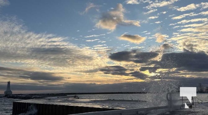 December 5, 2025 Winter Sunset Cobourg3330