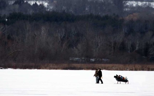 January 1, 2026 Ice Fishing Snowmobiling Bewdley 3960
