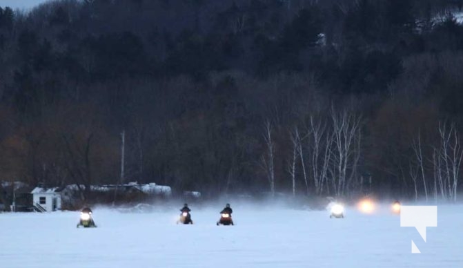 January 1, 2026 Ice Fishing Snowmobiling Bewdley 3961