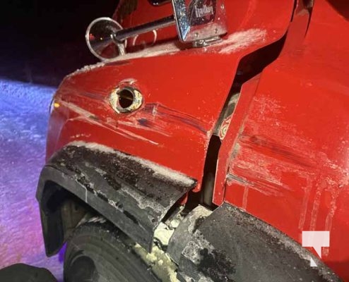 January 15, 2026 Fire Truck Hit Highway 4014449