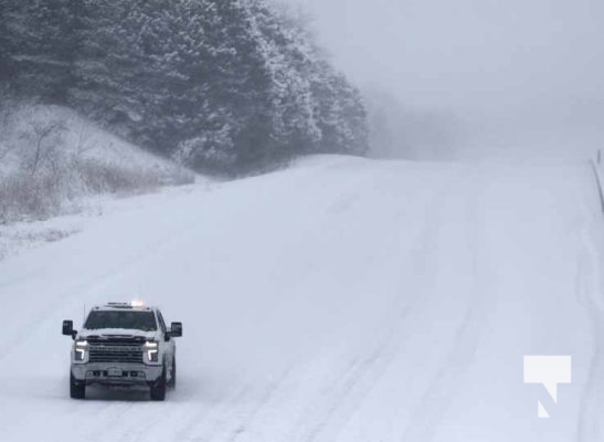 January 15, 2026 Highway 401 Snow4432