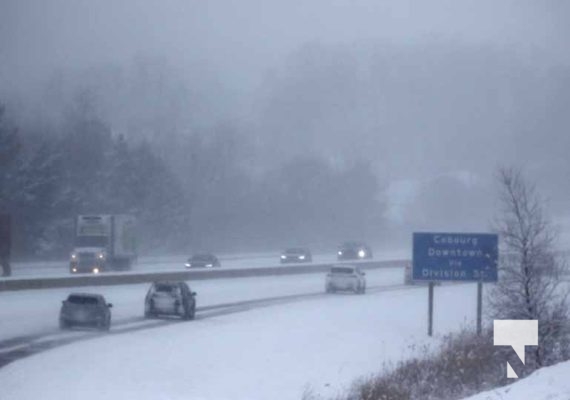 January 15, 2026 Highway 401 Snow4437