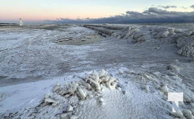 January 23, 2026 Sunset Cobourg Pier4583
